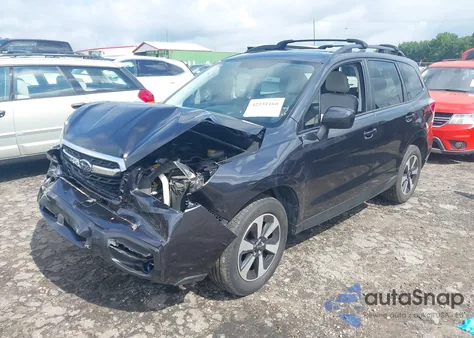 2017 Subaru Forester 2.5I Premium from USA, damaged, VIN JF2SJAEC8HH595502